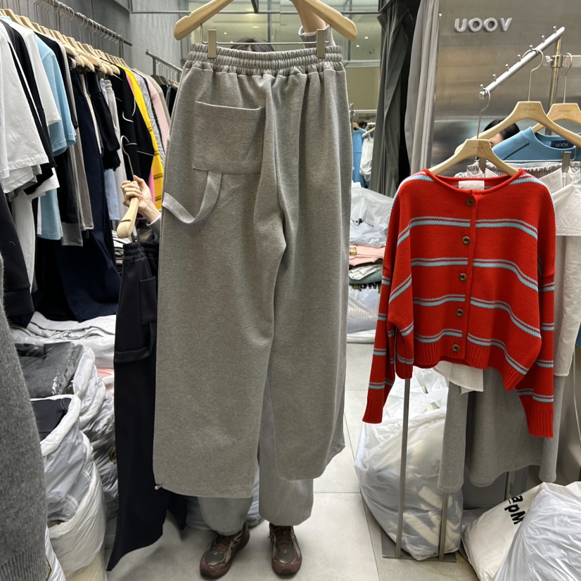 TOPQUEEN韓國代購女士新品熱賣人氣職業真品時尚休閑休閑褲UOOV休閑褲