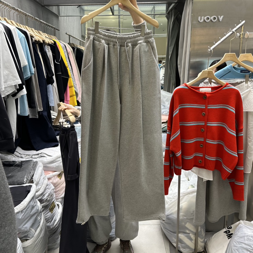 TOPQUEEN韓國代購女士新品熱賣人氣職業真品時尚休閑休閑褲UOOV休閑褲圖色2