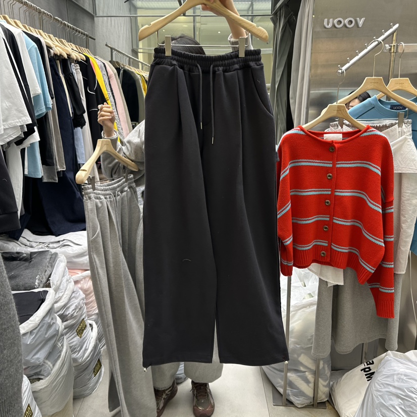 TOPQUEEN韓國代購女士新品熱賣人氣職業真品時尚休閑休閑褲UOOV休閑褲圖色3