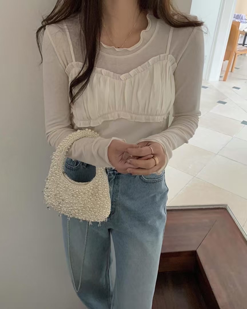 PYT-ot東大門代購女裝新款時尚真品熱賣推薦人氣25春夏吊帶背心pretty young thing吊帶/背心