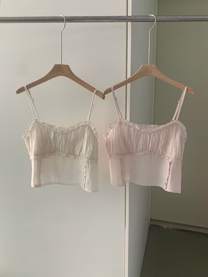PYT-ot東大門代購女裝新款時尚真品熱賣推薦人氣25春夏吊帶背心pretty young thing吊帶/背心