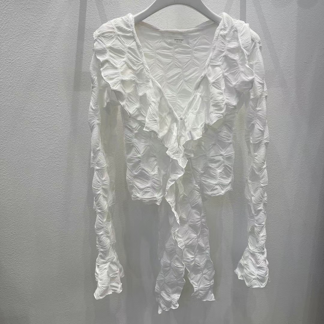 MIMISHOUS-미미네집-T東大門直郵女士新款熱賣襯衫蕾絲衫MIMISHOUS襯衫/蕾絲衫圖色3