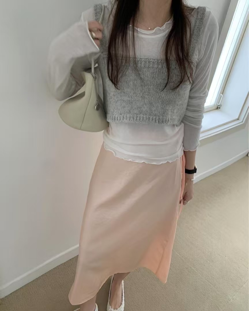 PYT-ot東大門實拍女士新品推薦人氣真品休閑職業25春夏長裙pretty young thing長裙