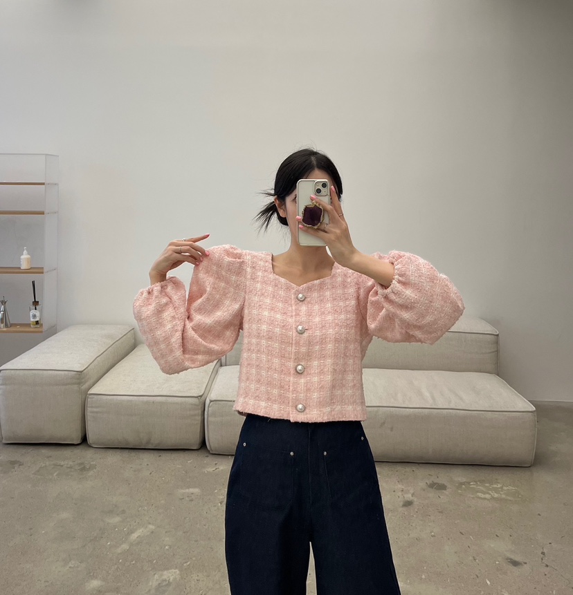 AMUSE SEOUL韓國代購女裝新款時尚休閑職業真品襯衫蕾絲衫AMUSE SEOUL襯衫/蕾絲衫