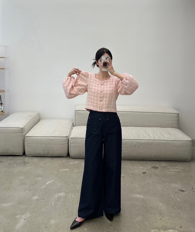 AMUSE SEOUL韓國代購女裝新款時尚休閑職業真品襯衫蕾絲衫AMUSE SEOUL襯衫/蕾絲衫