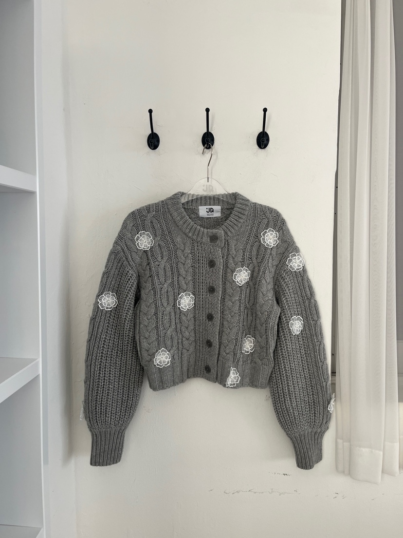 JUDYQUE韓國直郵女裝新款人氣熱賣25春夏休閑時尚針織衫開衫JUDYQUE針織衫圖色2