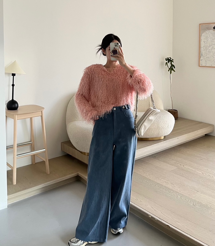 AMUSE SEOUL東大門代購女士新品熱賣時尚人氣休閑推薦毛衣AMUSE SEOUL毛衣
