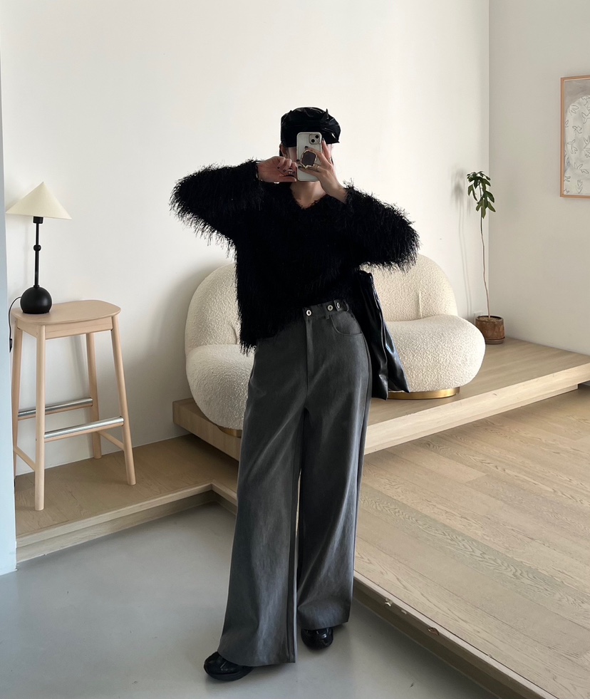 AMUSE SEOUL東大門代購女士新品熱賣時尚人氣休閑推薦毛衣AMUSE SEOUL毛衣