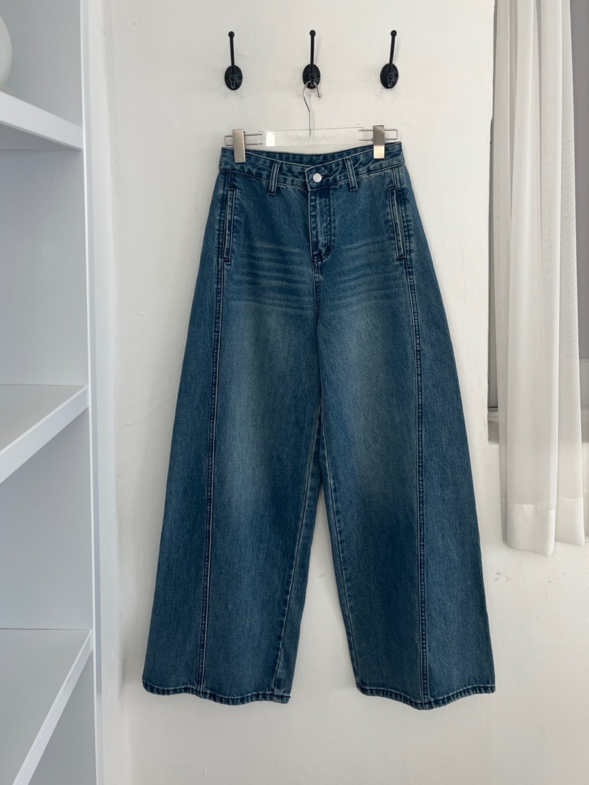 JUDYQUE東大門直郵女裝新品25春夏熱賣真品推薦時尚牛仔褲鏤空JUDYQUE牛仔褲圖色3