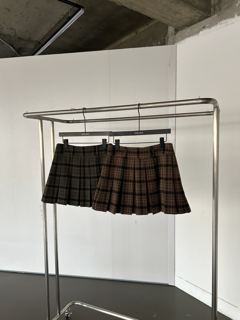 OVER NEAP韓國直郵東大門代購女裝新品25春夏真品人氣短裙OVER NEAR短裙
