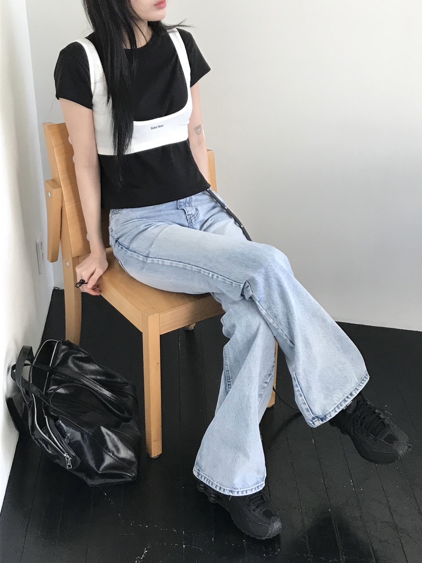ESCHER韓國直郵東大門代購女裝新品時尚熱賣25春夏吊帶背心ESCHER吊帶/背心