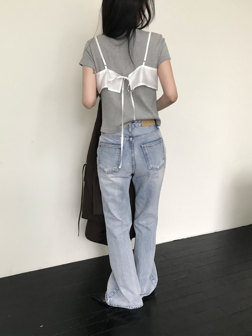 ESCHER韓國直郵女裝新款職業休閑人氣時尚熱賣真品吊帶背心ESCHER吊帶/背心