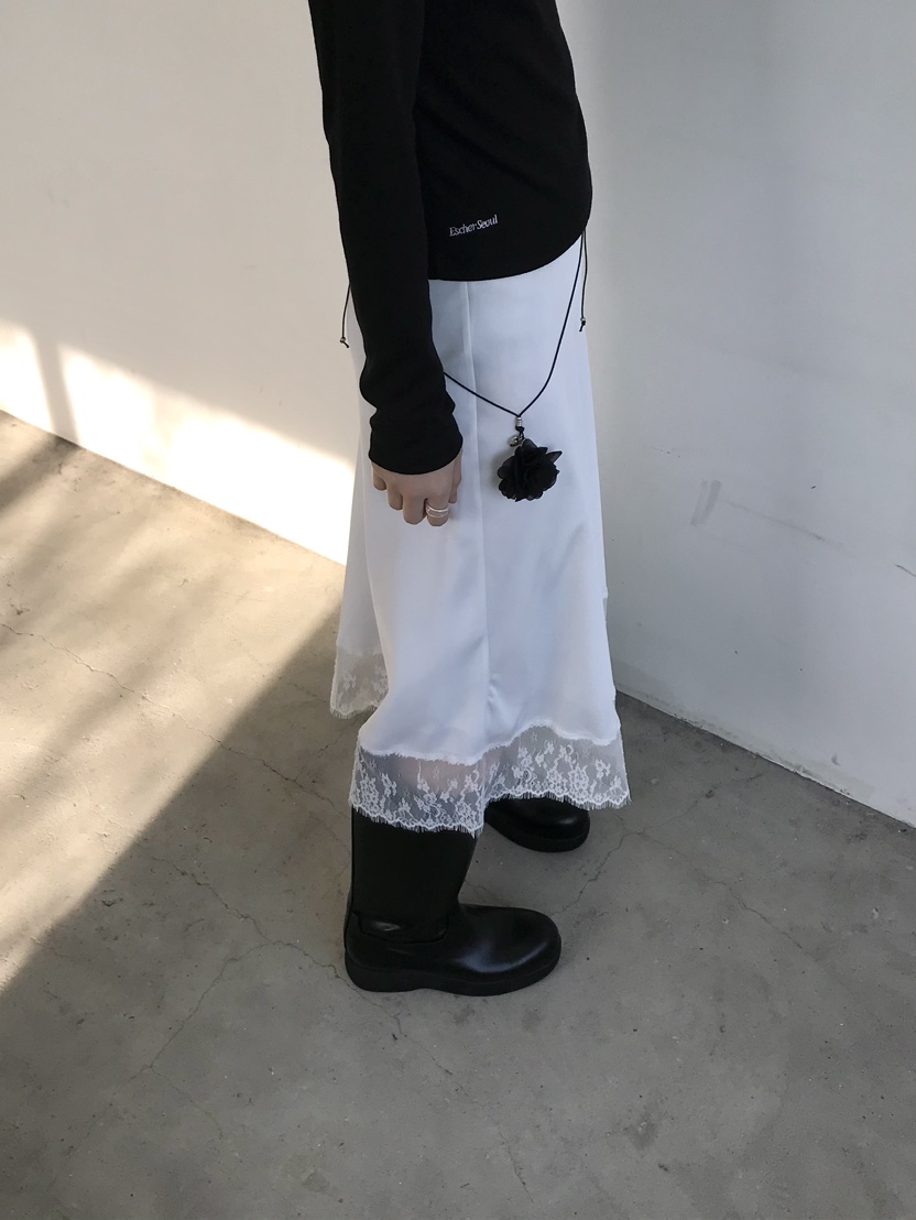 ESCHER韓國直郵女裝新款休閑推薦真品25春夏職業半身裙中短裙ESCHER半身裙/中短裙