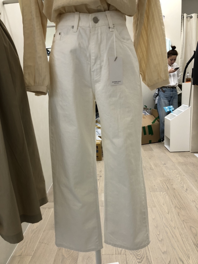 NOTHING韓國直郵女裝新品推薦休閑人氣真品25春夏時尚牛仔褲NOTHING牛仔褲