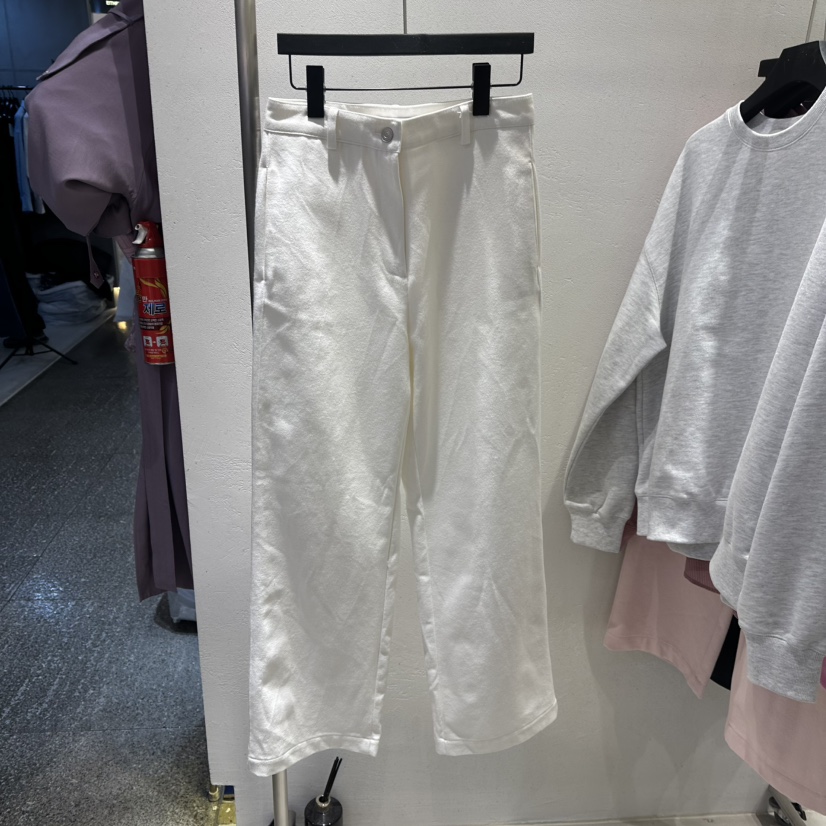 LIL直郵韓國代購女裝新款熱賣休閑推薦人氣時尚休閑褲斜紋布LIL休閑褲圖色3