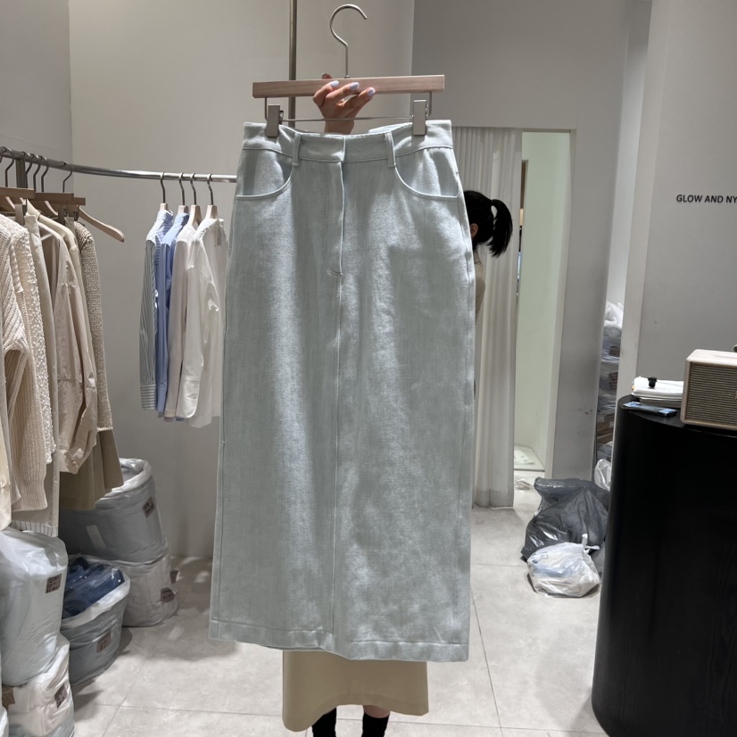 GLOW AND NYMPH韓國直郵東大門代購女裝新款人氣半身裙中短裙GLOW AND NYMPH半身裙/中短裙圖色2