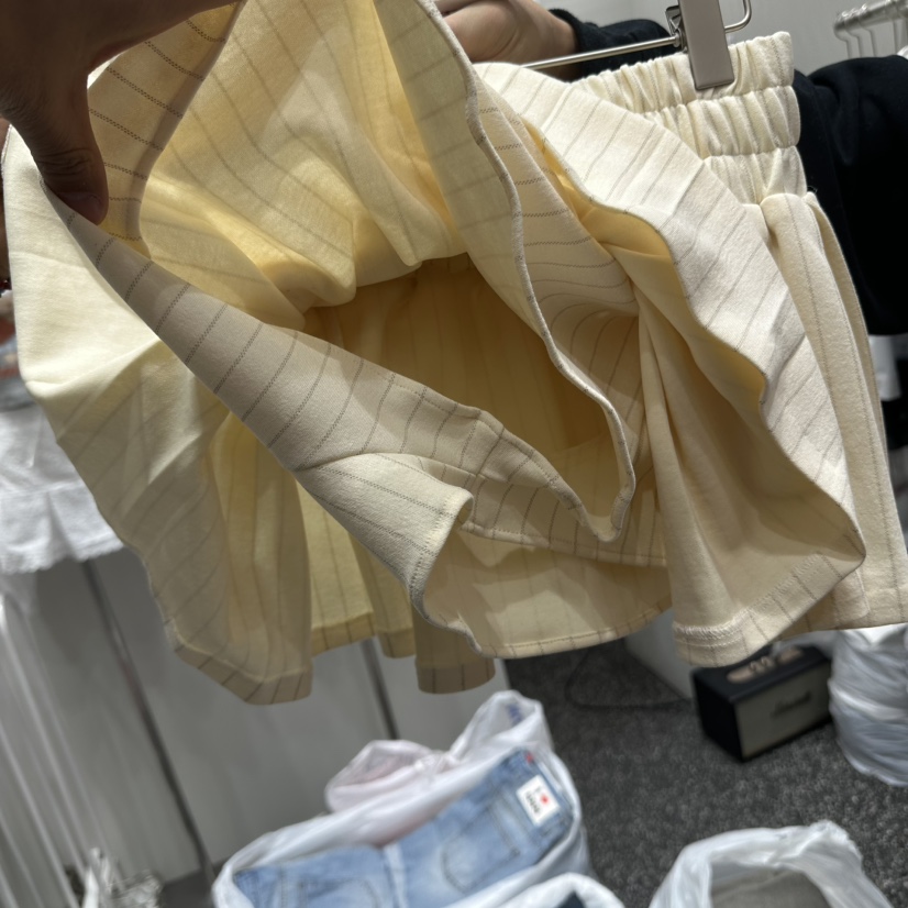 VINTAGE 888韓國直郵東大門實拍女裝新品25春夏推薦裙褲綁帶VINTAGE888/TRIPLE EIGHT裙褲