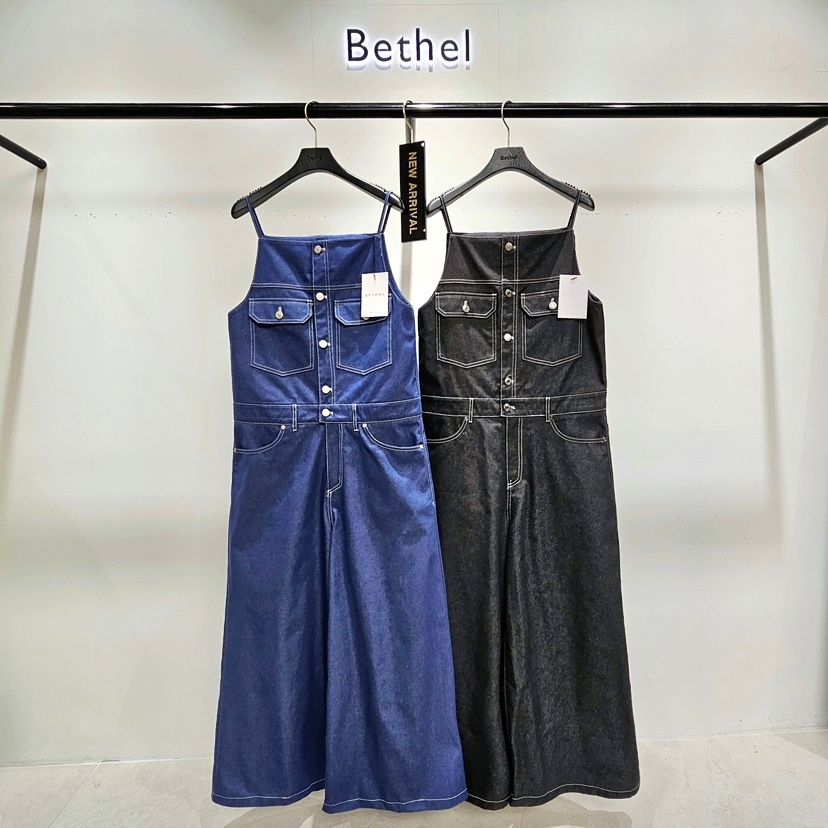 BETHEL直郵韓國代購女裝新款休閑人氣推薦時尚25春夏連體褲BETHEL連體褲