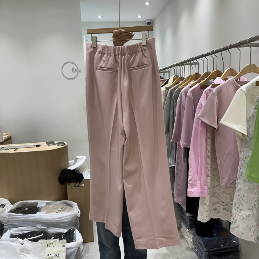 EN.U韓國直郵女裝新品休閑真品人氣25春夏熱賣推薦職業休閑褲EN.U休閑褲