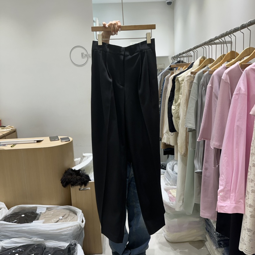 EN.U韓國直郵女裝新品休閑真品人氣25春夏熱賣推薦職業休閑褲EN.U休閑褲圖色3