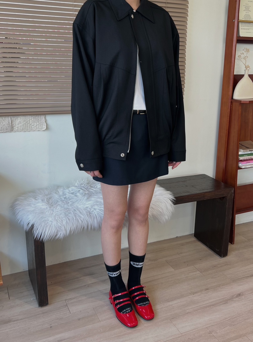 X-MOOD韓國直郵東大門代購女裝新款人氣25春夏職業時尚夾克X-MOOD夾克