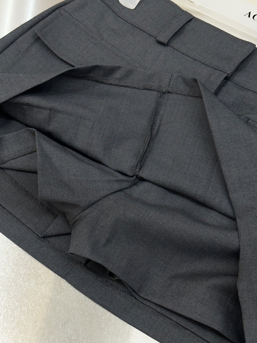 ACME韓國直郵女裝新款職業休閑推薦真品25春夏時尚裙褲口袋ACME裙褲