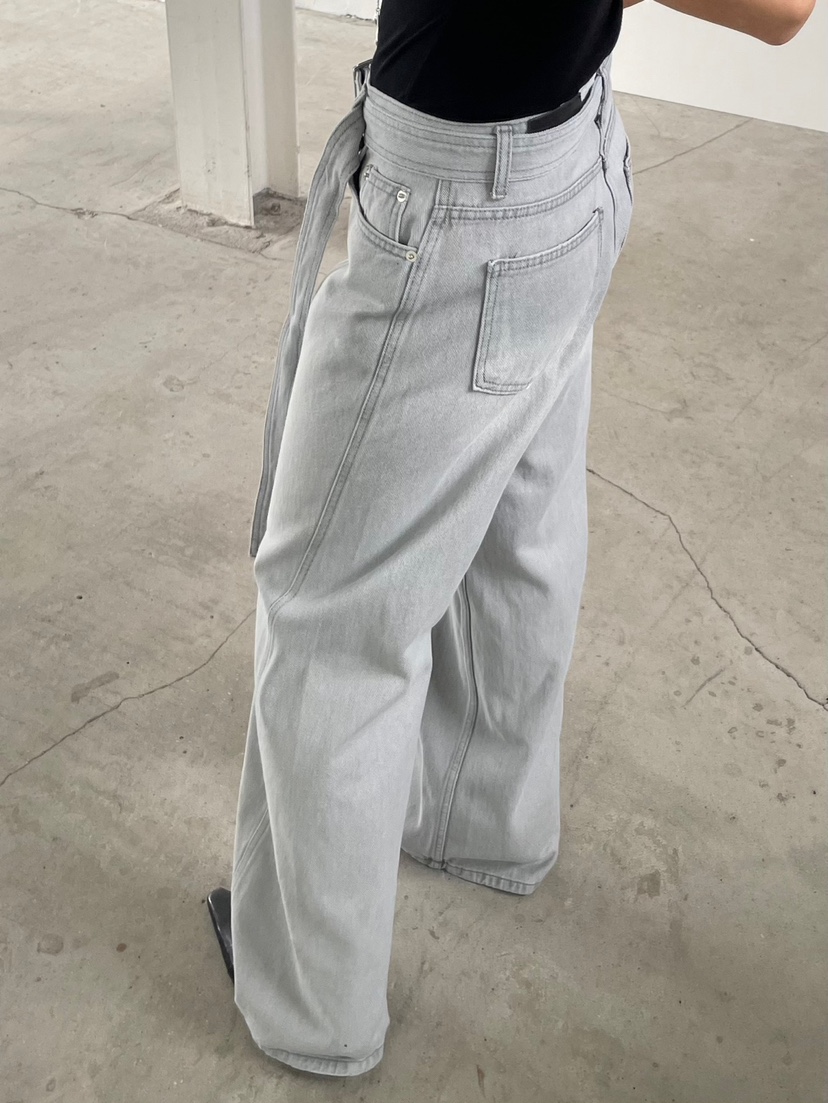ACME直郵韓國代購女裝新品人氣25春夏職業時尚真品熱賣牛仔褲ACME牛仔褲