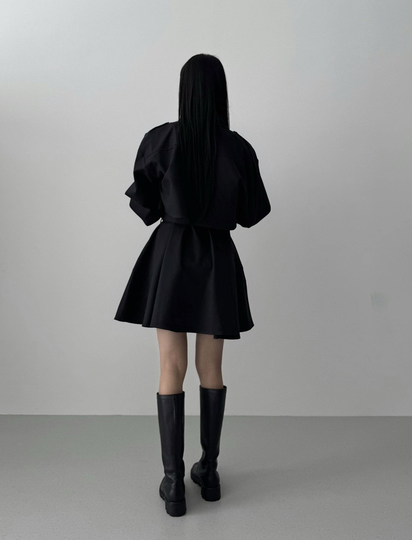 OREUM韓國直郵女裝新款休閑25春夏熱賣真品時尚連衣裙含腰帶OihEum連衣裙