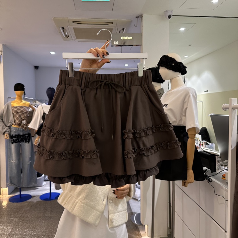 OREUM韓國直郵東大門實拍女裝新款職業25春夏人氣真品休閑裙褲OihEum裙褲圖色2