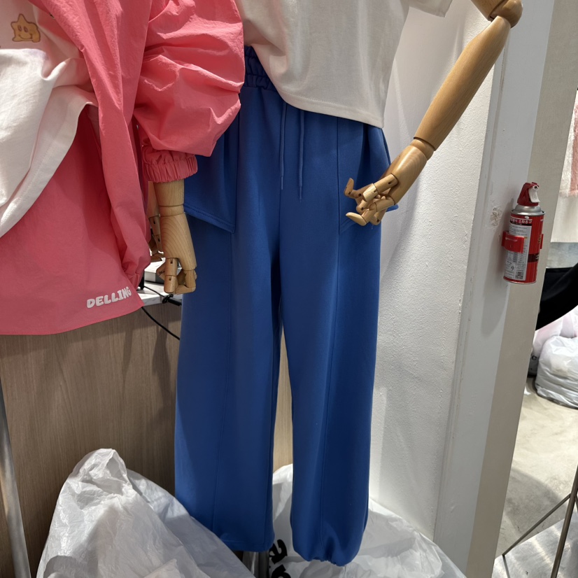 DELLING直郵韓國代購女裝新品休閑25春夏職業推薦時尚休閑褲DELLING休閑褲圖色2