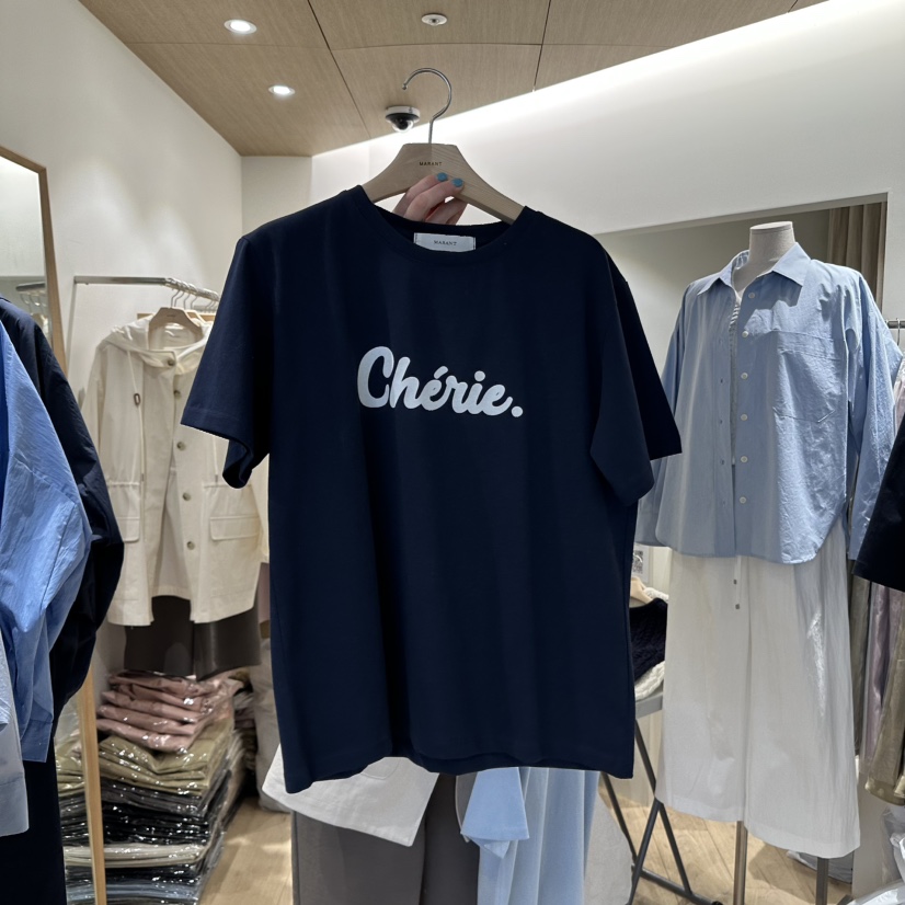 MARANT韓國直郵東大門代購女裝新品推薦休閑時尚25春夏熱賣T恤MARANTT恤圖色3