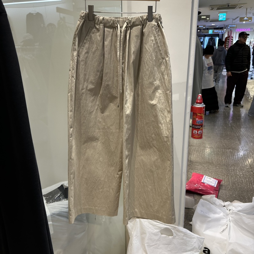 MARANT韓國直郵女裝新品真品25春夏推薦休閑人氣休閑褲綁帶MARANT休閑褲圖色2
