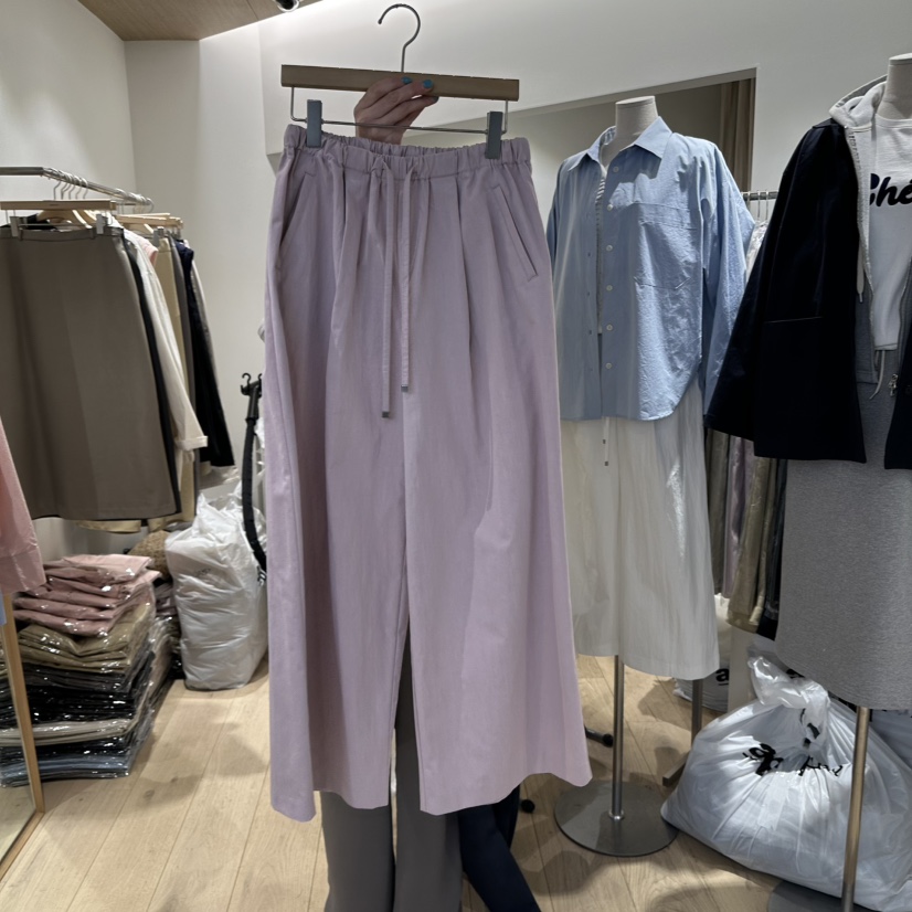 MARANT韓國直郵女裝新品真品25春夏推薦休閑人氣休閑褲綁帶MARANT休閑褲圖色4