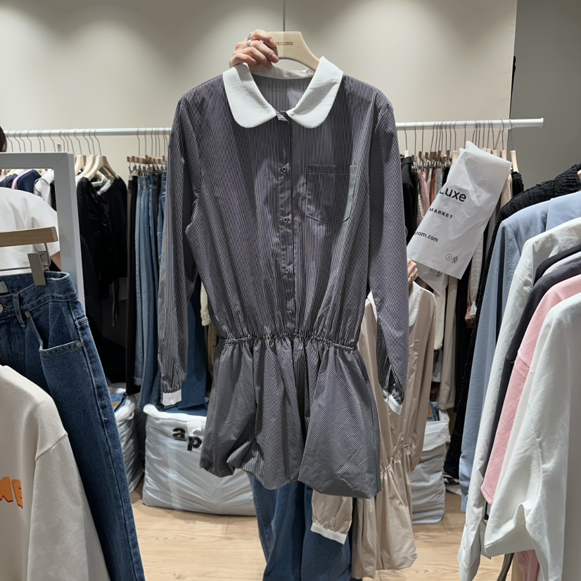 DELLING韓國直郵女裝新品人氣時尚25春夏真品推薦休閑連衣裙DELLING連衣裙圖色3