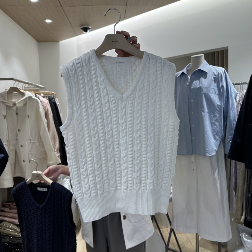 MARANT韓國直郵女裝新款25春夏推薦人氣休閑時尚職業吊帶背心MARANT吊帶/背心