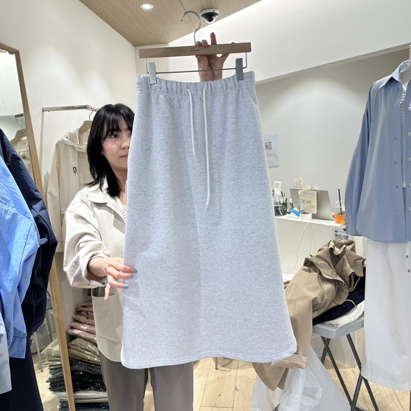 MARANT韓國直郵東大門實拍女裝新品時尚休閑真品人氣長裙綁帶MARANT長裙