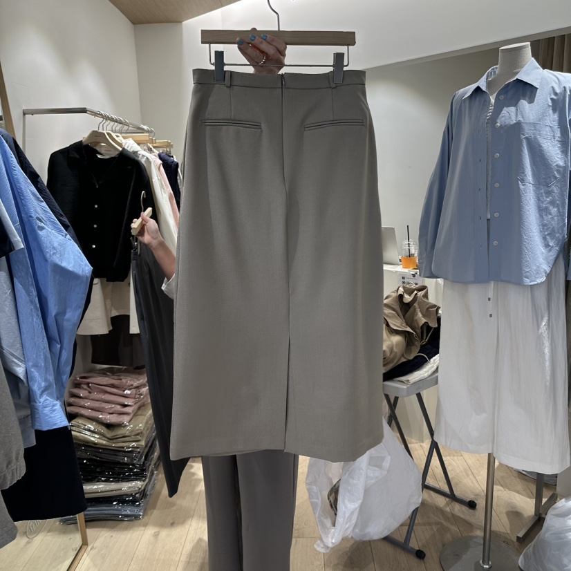 MARANT韓國直郵東大門實拍女裝新品熱賣25春夏職業時尚長裙MARANT長裙