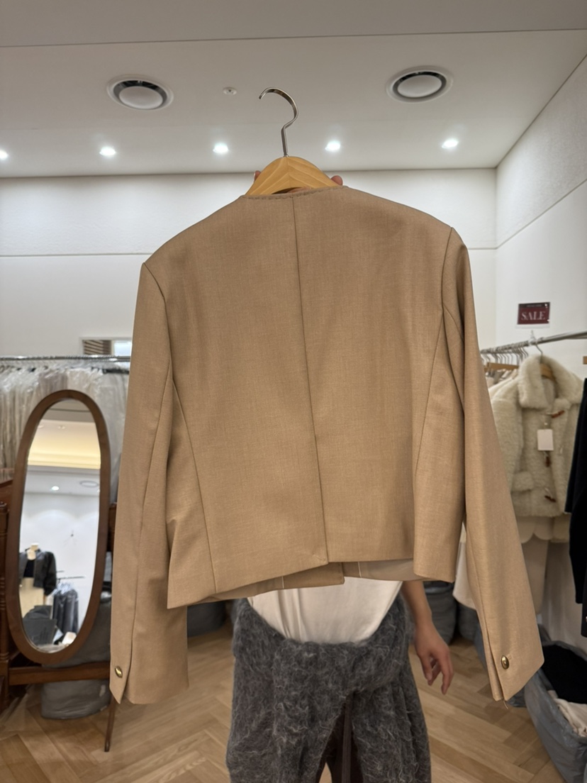 NOWHERE韓國直郵東大門代購女裝新品25春夏休閑推薦時尚夾克NOWHERE夾克
