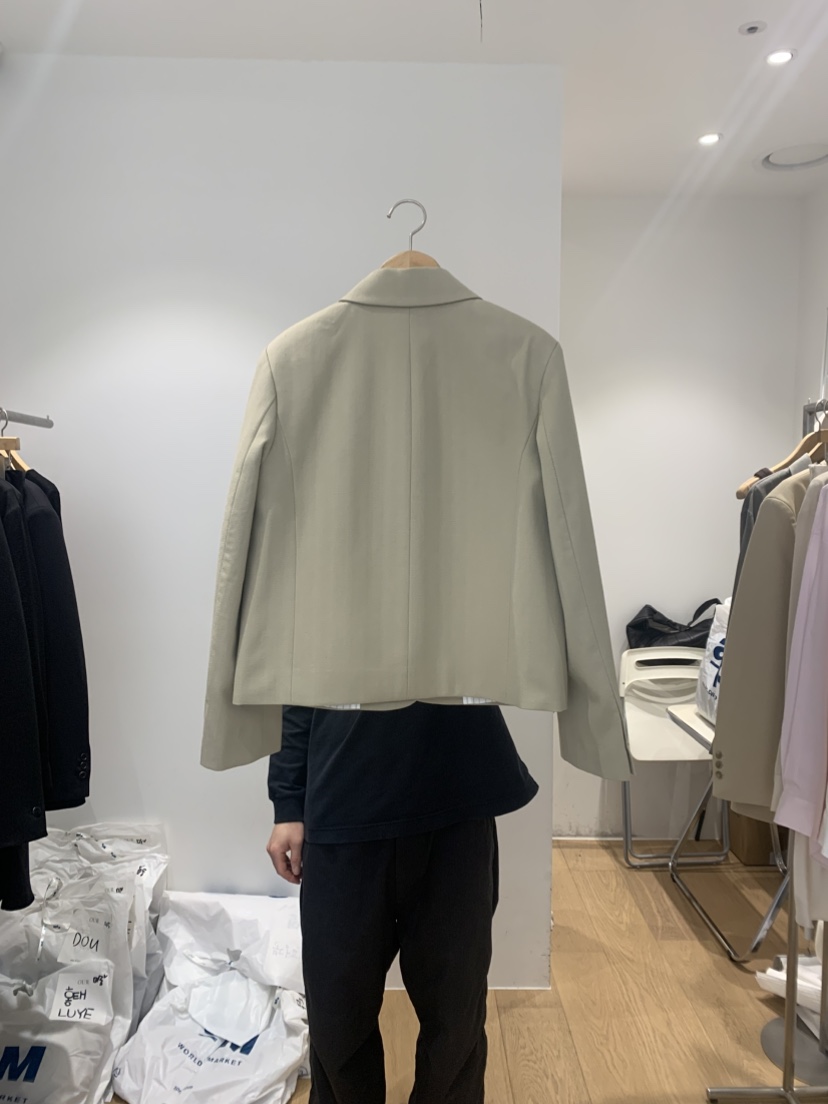 OUR-A韓國直郵女裝新品推薦時尚熱賣人氣真品25春夏夾克人字形OUR-A夾克