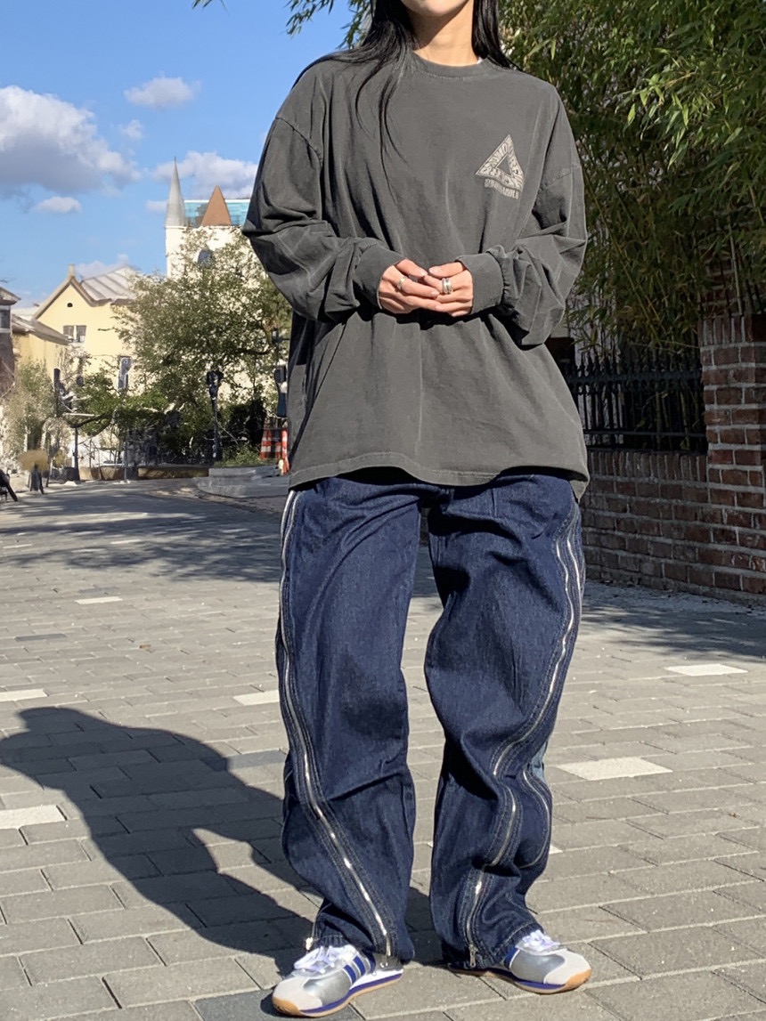 KSUBI韓國直郵東大門代購女裝新款熱賣推薦人氣真品長袖T恤KSUBI長袖T恤