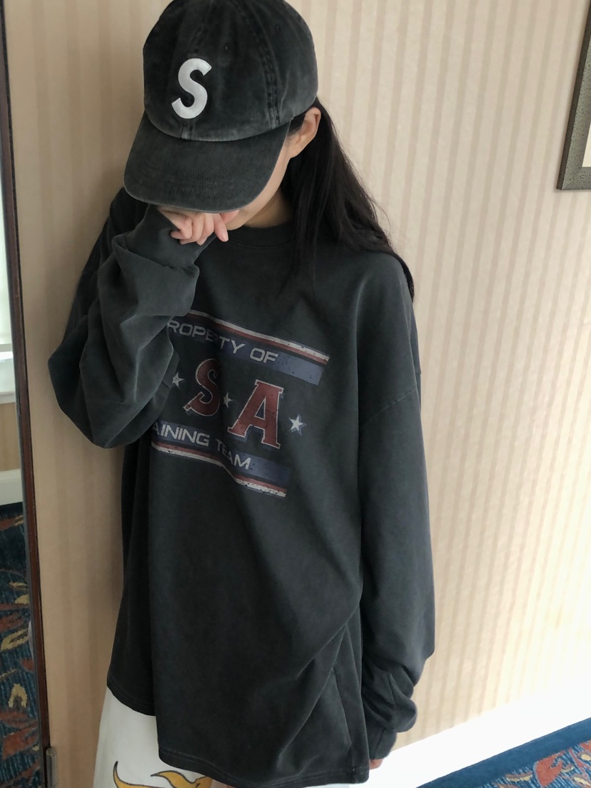 KSUBI韓國直郵東大門代購女裝新款真品職業推薦人氣長袖T恤KSUBI長袖T恤圖色3