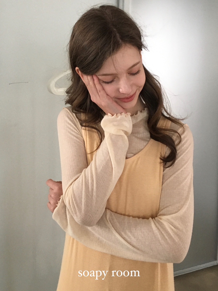 SOAPYROOM韓國直郵東大門實拍女裝新品25春夏熱賣人氣長袖T恤SOAPYROOM長袖T恤