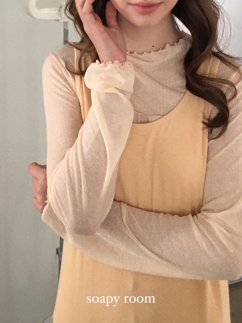 SOAPYROOM韓國直郵東大門實拍女裝新品25春夏熱賣人氣長袖T恤SOAPYROOM長袖T恤