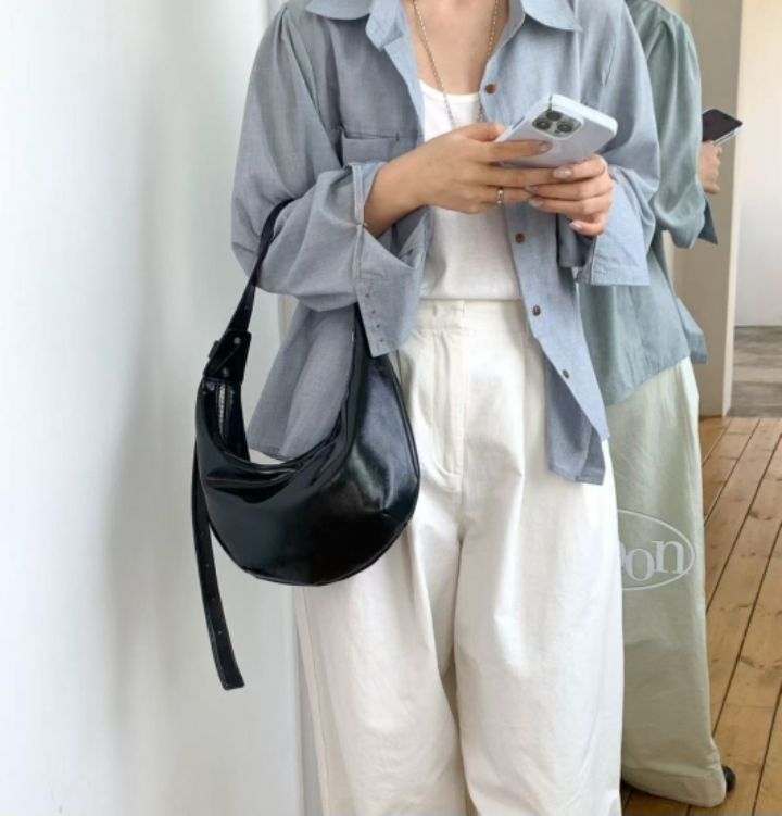 TROUVAILLE韓國直郵女裝新款休閑25春夏職業時尚推薦手提包TROUVAILLE手提包