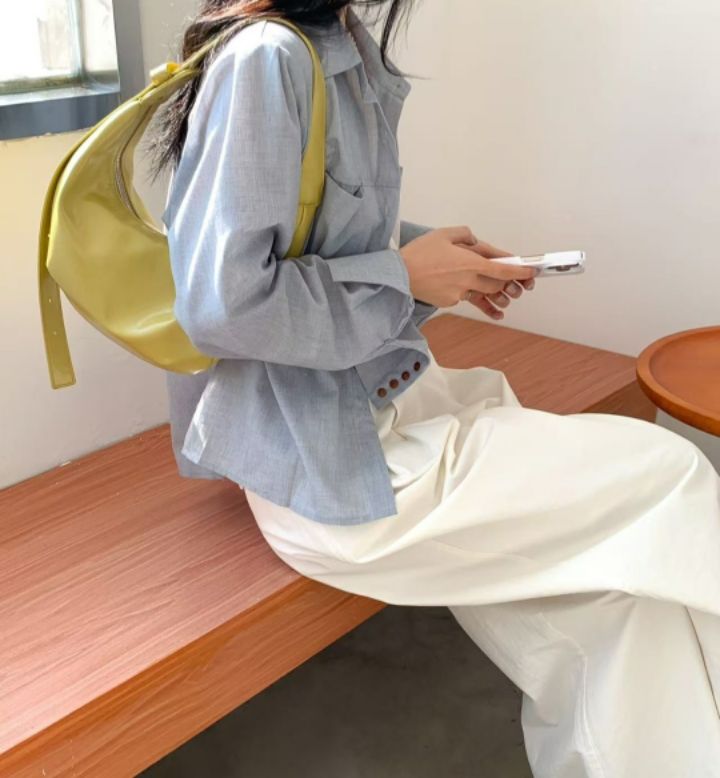 TROUVAILLE韓國直郵女裝新款休閑25春夏職業時尚推薦手提包TROUVAILLE手提包