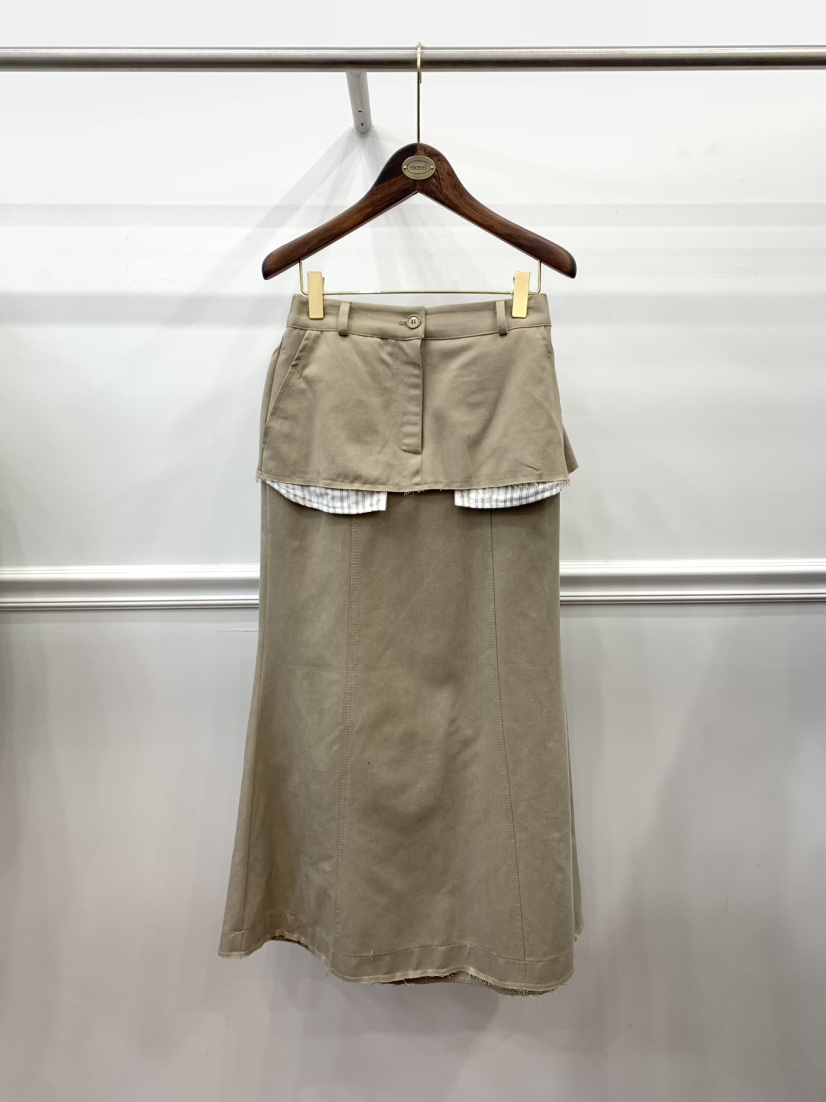CAMEL-P直郵韓國代購女裝新品25春夏長裙Came_l 家長裙