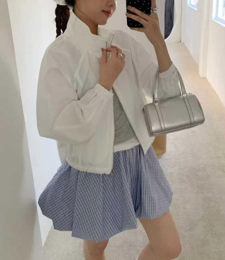 BELLINO293韓國直郵東大門實拍女裝新款時尚25春夏休閑短裙BOBBIE DOLL短裙