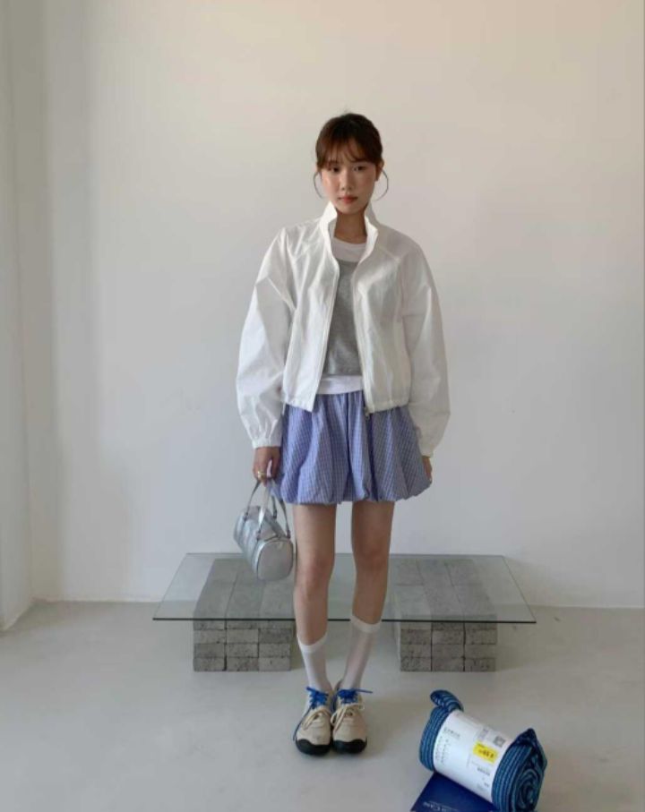 BELLINO293韓國直郵東大門實拍女裝新款時尚25春夏休閑短裙BOBBIE DOLL短裙