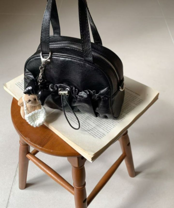 TROUVAILLE直郵韓國代購女裝新品熱賣人氣真品25春夏手提包口袋TROUVAILLE手提包圖色2