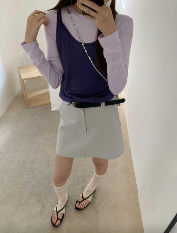 BELLINO293韓國直郵東大門代購女裝新品人氣熱賣職業長袖T恤BOBBIE DOLL長袖T恤圖色1